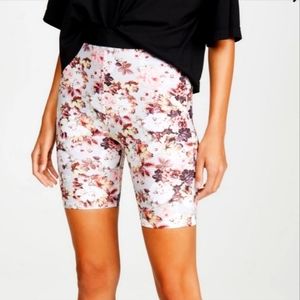 New For Love & Lemons Tiffany Floral Bike Shorts Size XS